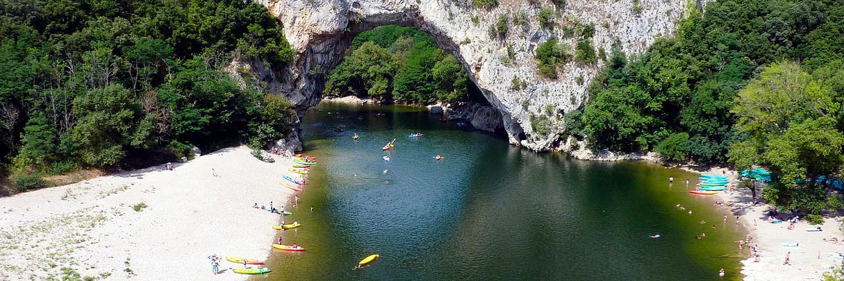 Canoë en Ardèche